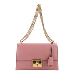 Gucci Padlock Shoulder Bag Leather Medium