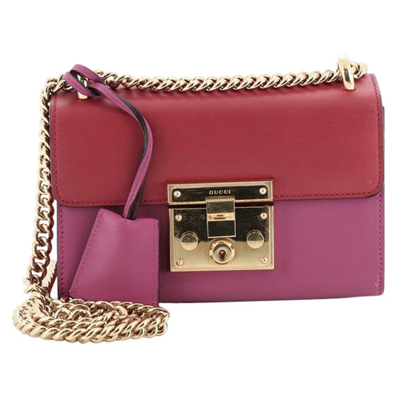 Gucci Padlock Shoulder Bag Leather Small