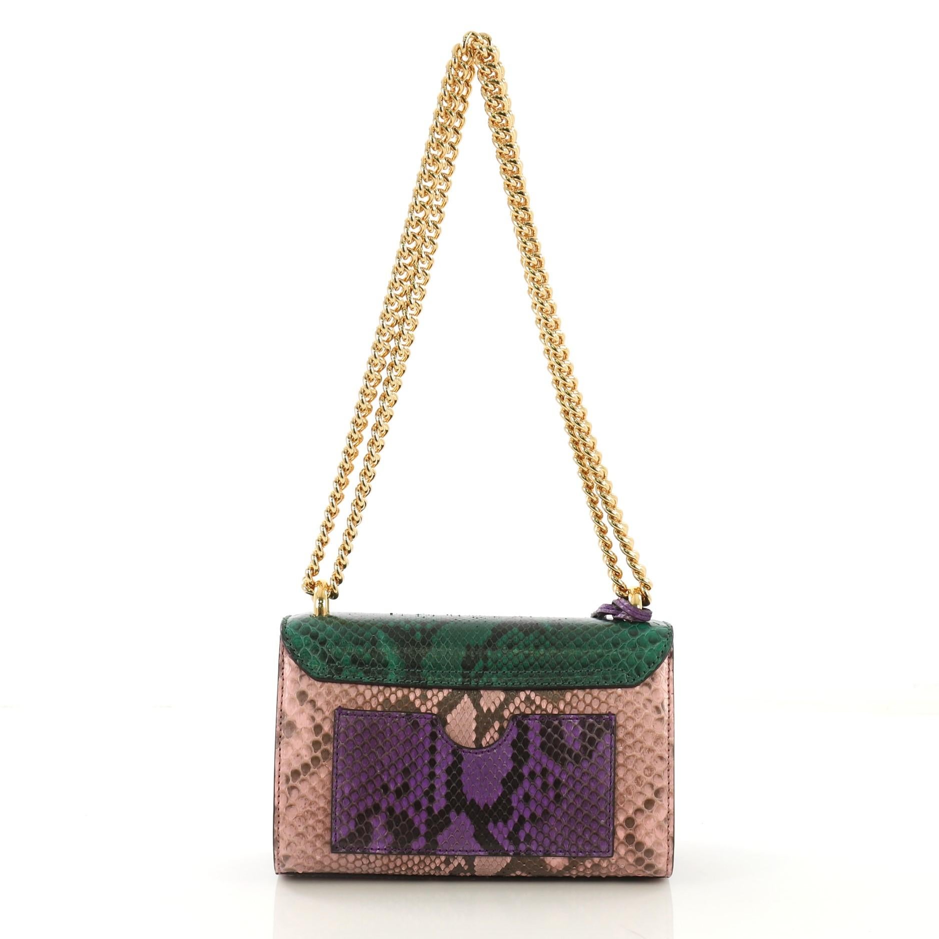 gucci python bag