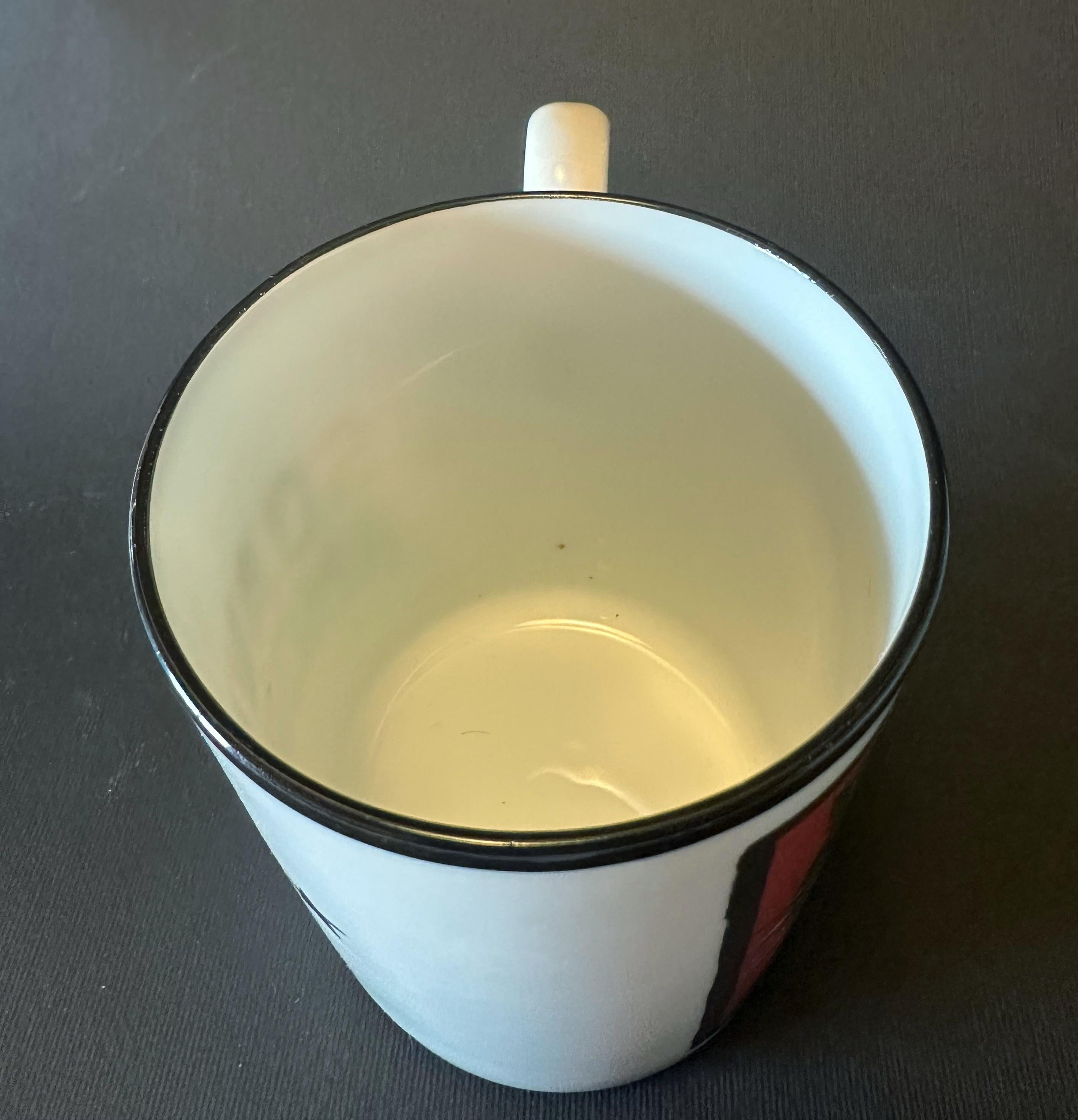 Porcelaine Mug Panthère Gucci en vente