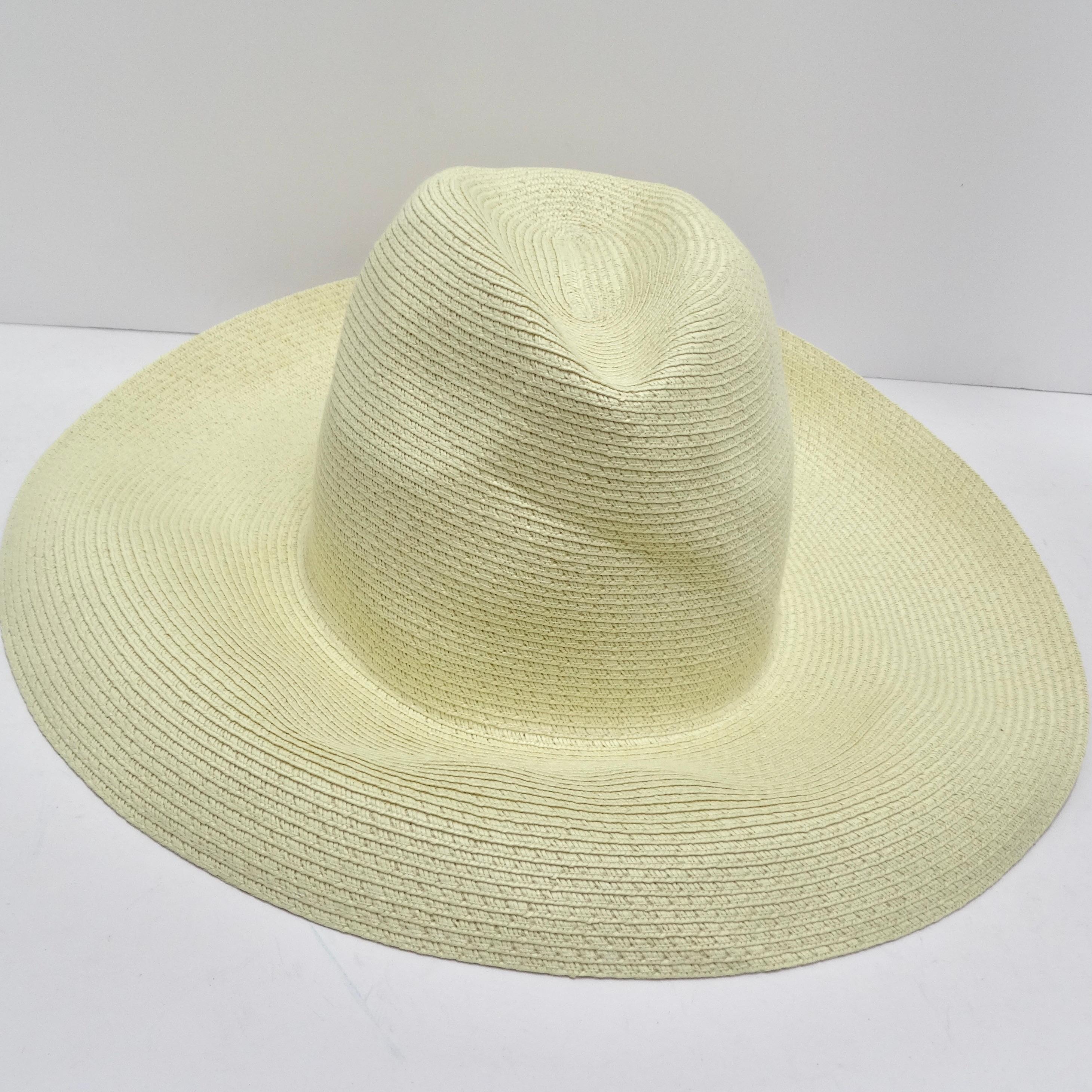 Gucci Papier Wide Brim Hat For Sale 5