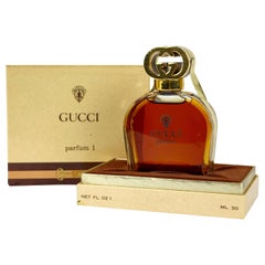 Gucci Parfum 1 Vintage 30 ml Perfume Bottle with Box Home Decor