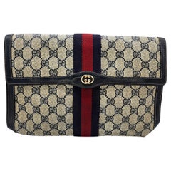 Gucci Parfums Vintage 70’s GG Clutch Bag