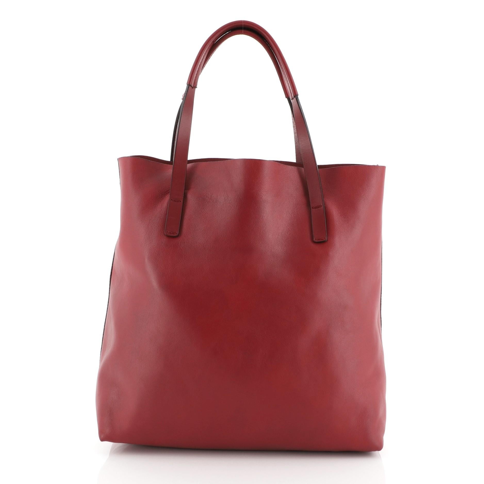 Gucci Park Avenue Tote Leather Medium In Good Condition In NY, NY