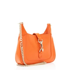 Gucci Patent Leather Jackie Notte Mini Shoulder Bag