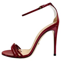 Gucci Patent Leather Sandals