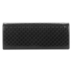 Gucci Patent Microguccissima Broadway Clutch Black 8GGL1125