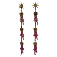 Gucci Peace Hand Drop Earring