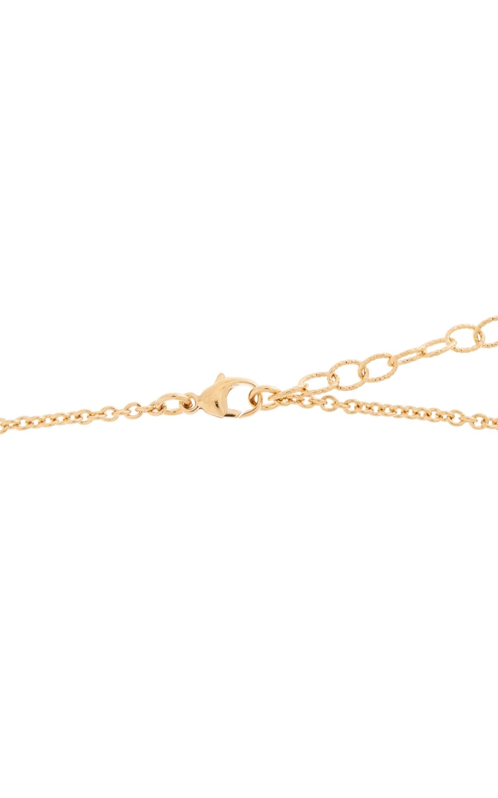 Gucci Pearl Embellished Necklace In New Condition For Sale In Brossard, QC