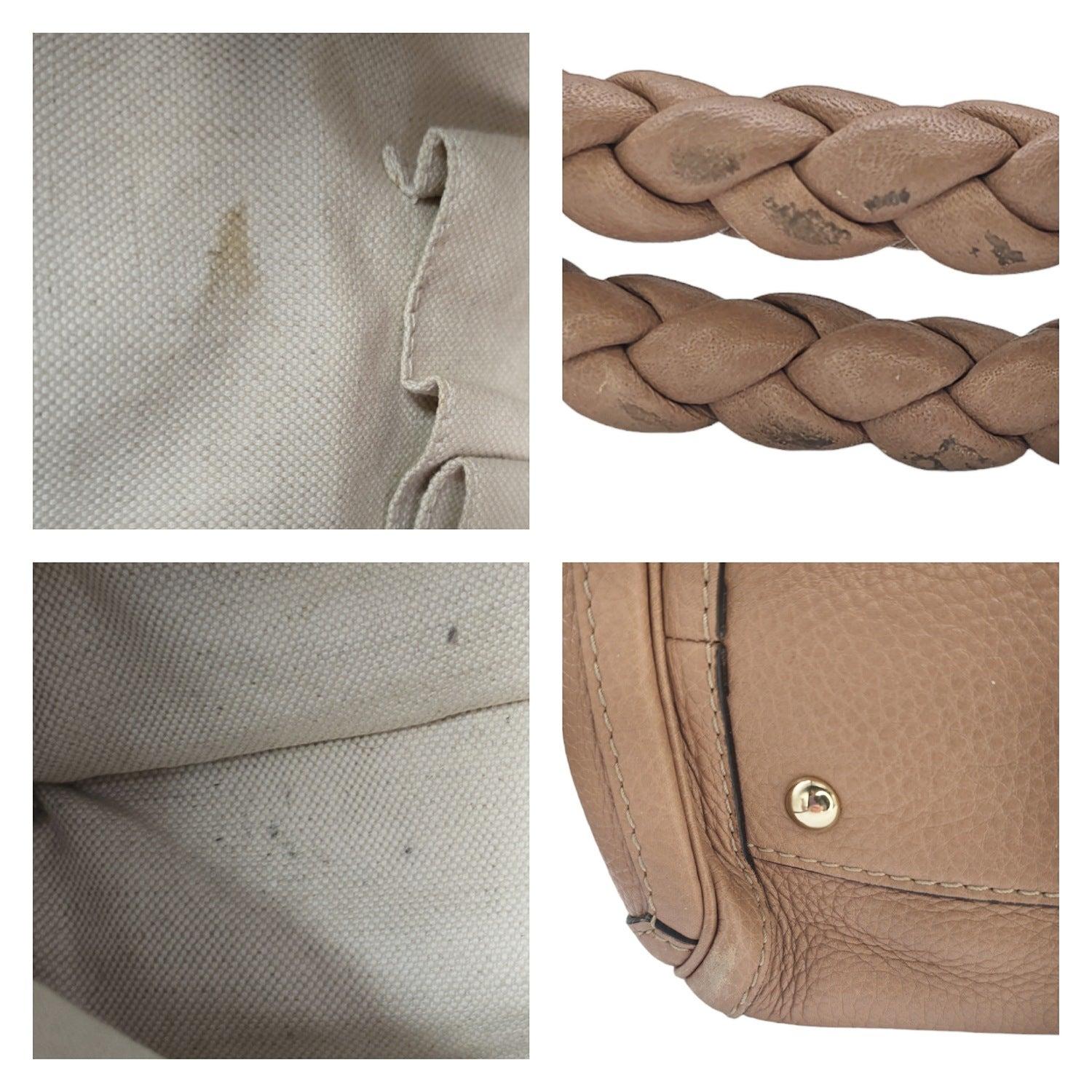 Gucci Bella Fourre-tout moyen en veau grainé en vente 3