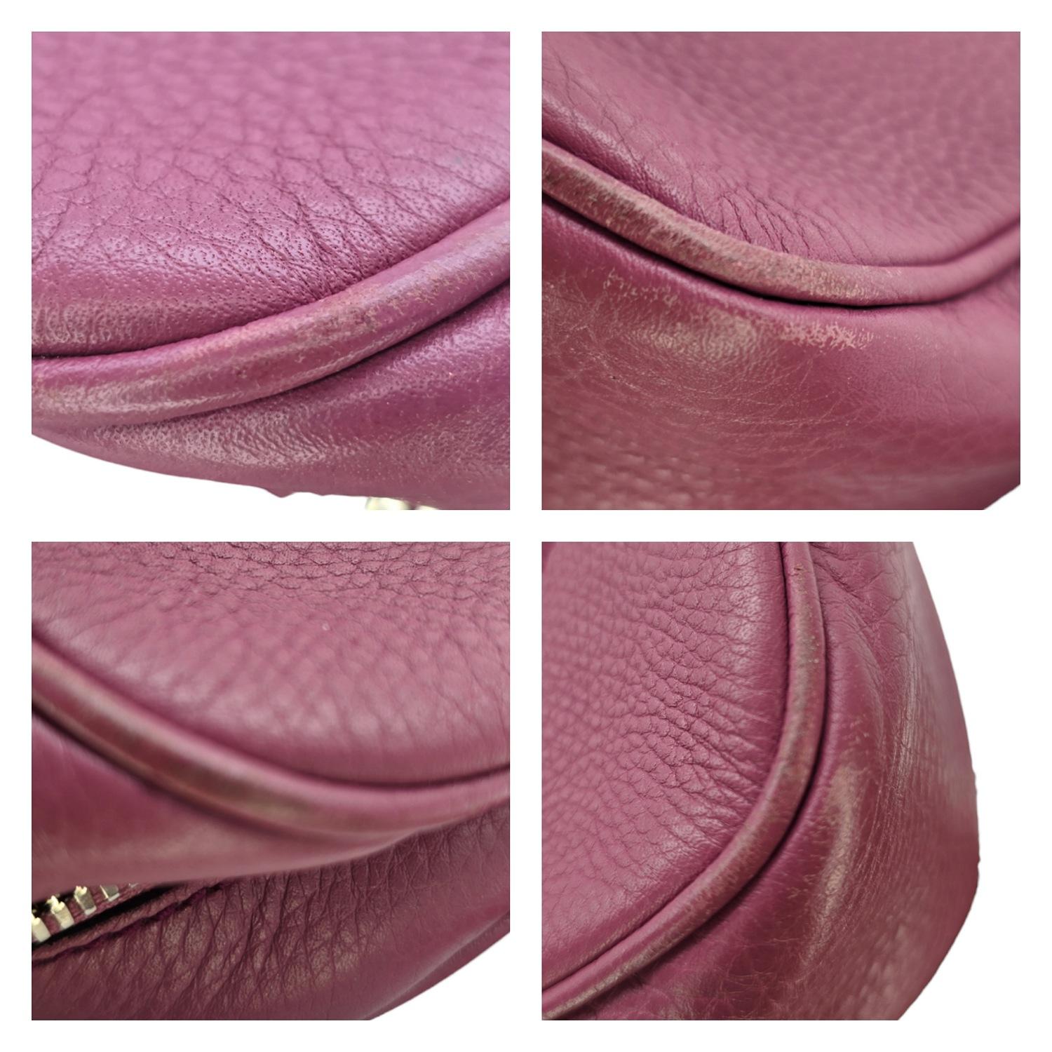 Gucci: Borsa a tracolla Soho Disco Small in pelle di vitello con pavé in vendita 3