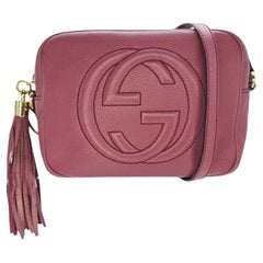 Gucci Pebbled Calfskin Small Soho Disco Crossbody Bag