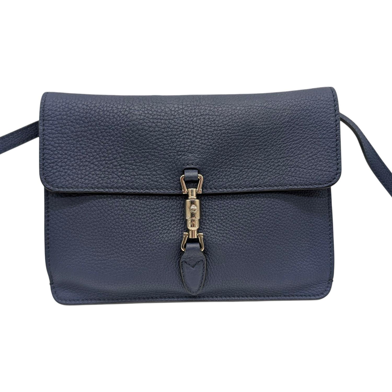 Mini Crossbody convertible Jackie suave de piel granulada de Gucci en venta 5