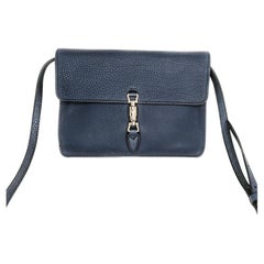 Gucci Pebbled Leather Soft Jackie Convertible Mini Crossbody