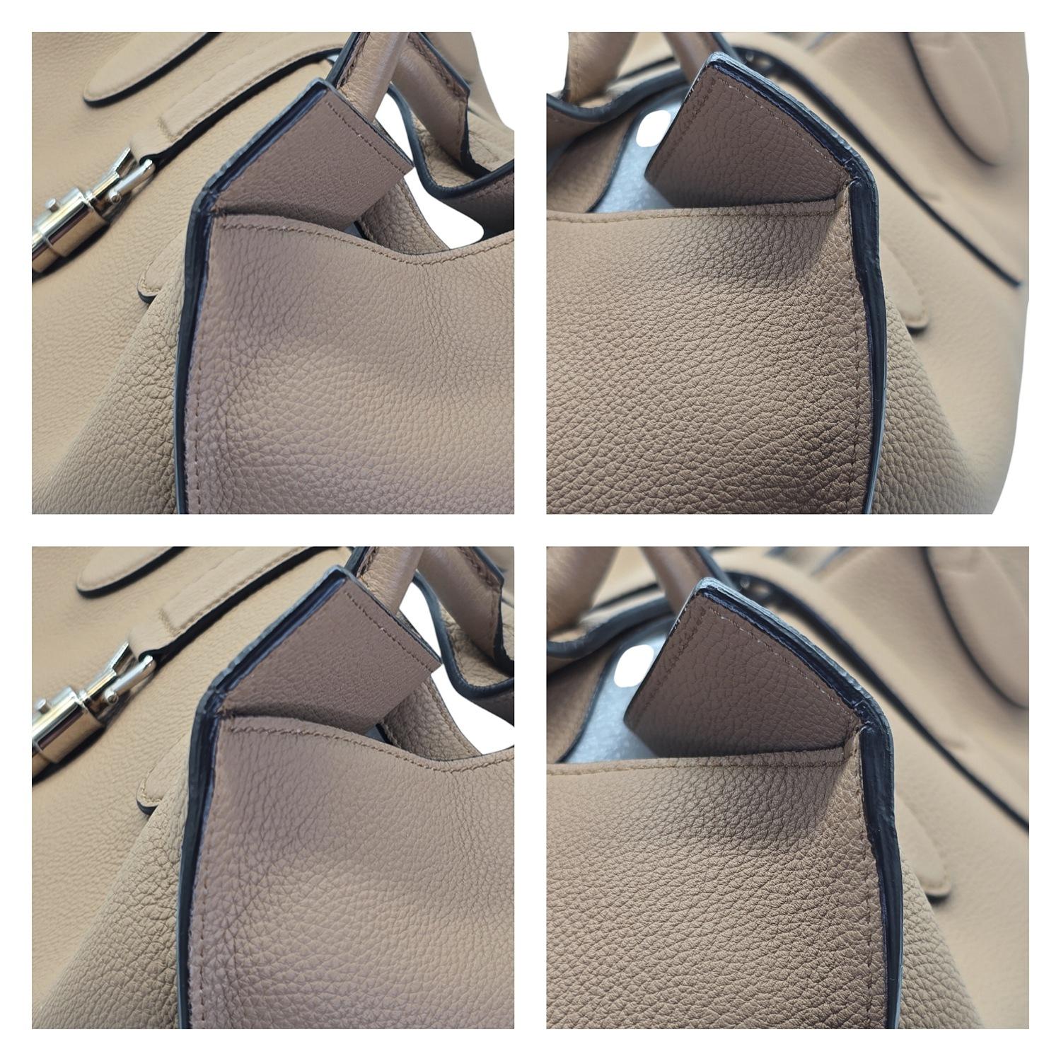 Gucci Soft Jackie Tasche mit großem Top-Griff, Leder mit Kieselsteinen im Angebot 5