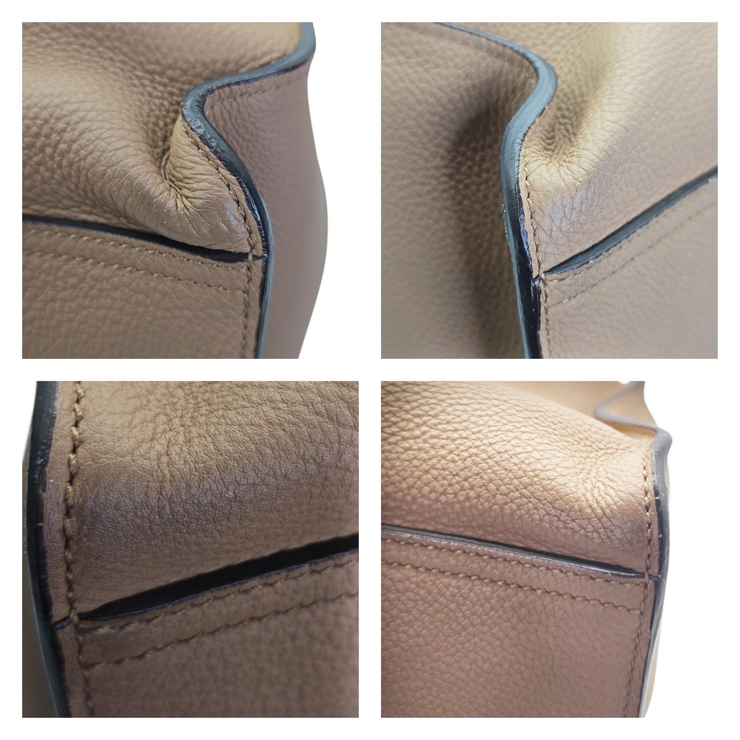 Gucci Soft Jackie Tasche mit großem Top-Griff, Leder mit Kieselsteinen im Angebot 6