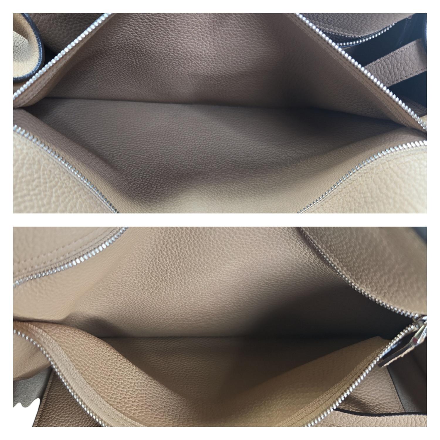 Gucci Soft Jackie Tasche mit großem Top-Griff, Leder mit Kieselsteinen im Angebot 3