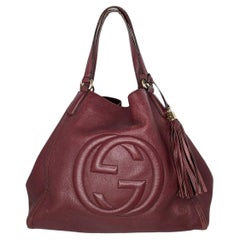 Gucci Pebbled Leather Soho Medium Shoulder Bag