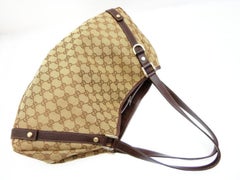Gucci Pelham Hobo Monogram 233773 Brown Canvas Shoulder Bag