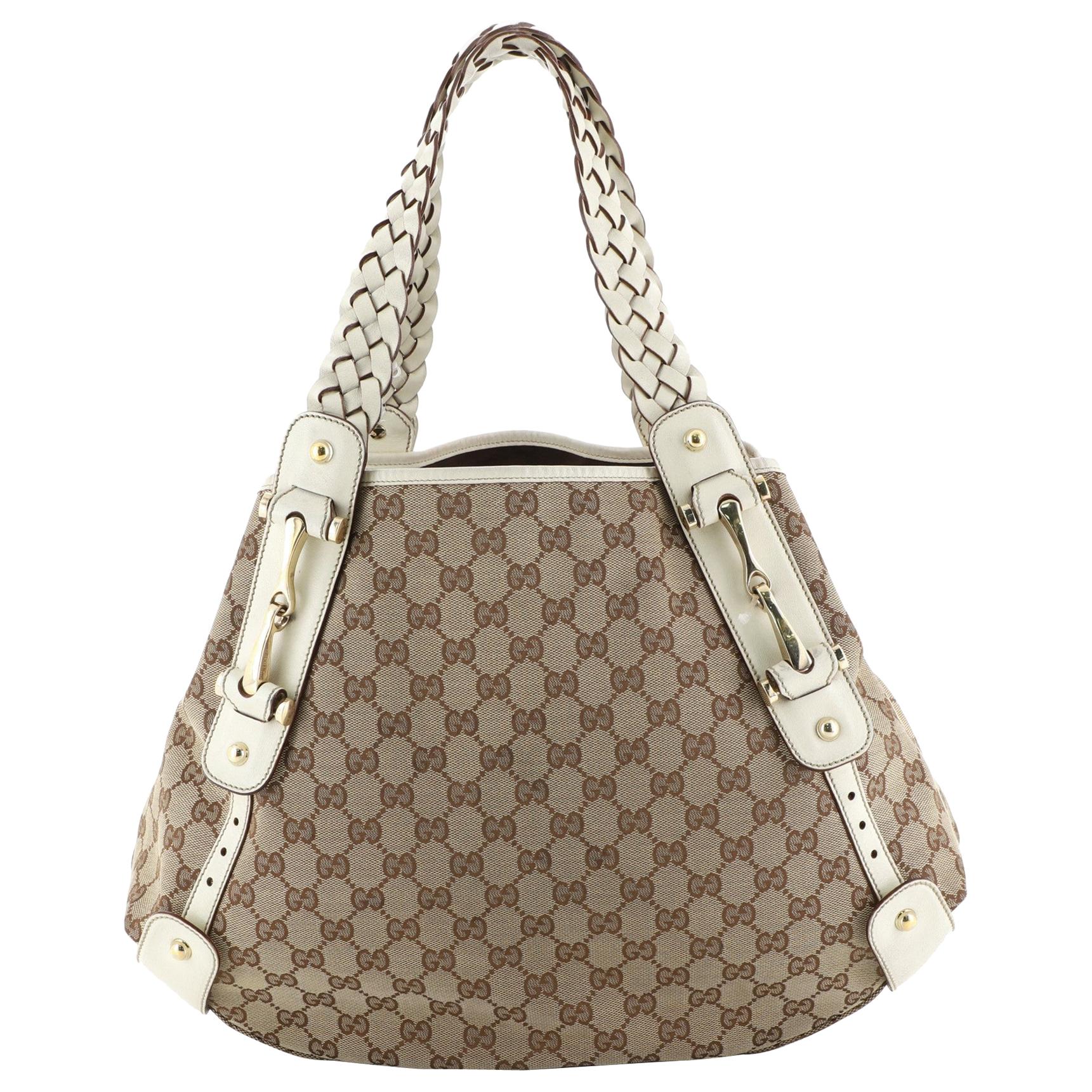 Gucci Pelham Shoulder Bag GG Canvas Medium