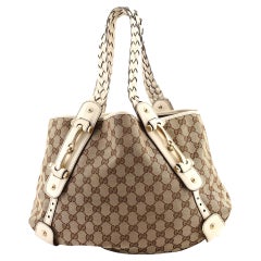 Gucci Pelham Shoulder Bag GG Canvas Medium