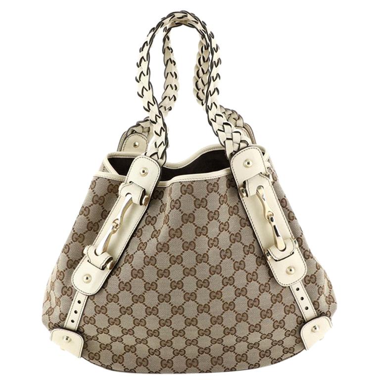 Gucci Pelham Shoulder Bag GG Canvas Small