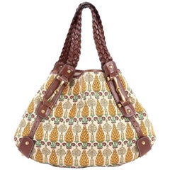 Gucci Pelham Shoulder Bag Printed Canvas Medium