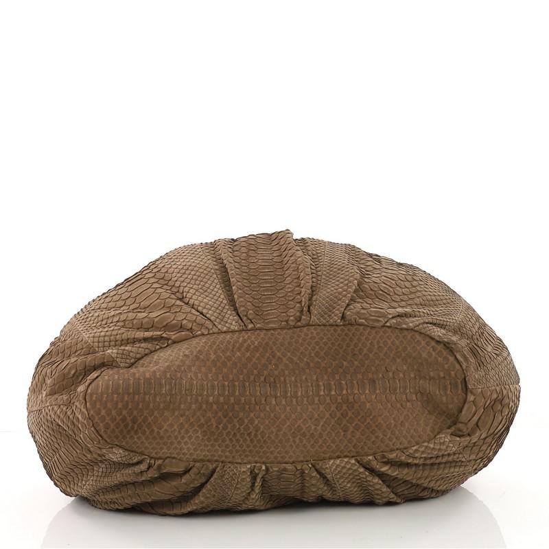 Women's Gucci Pelham Tote Studded Python Large