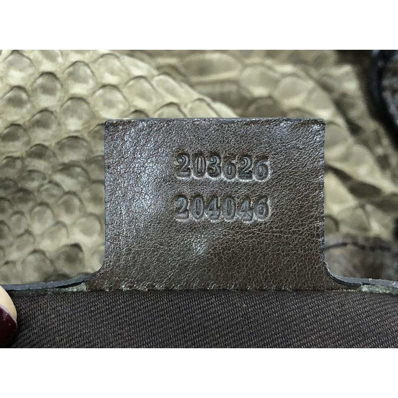 Gucci Pelham Tote Studded Python Large 4