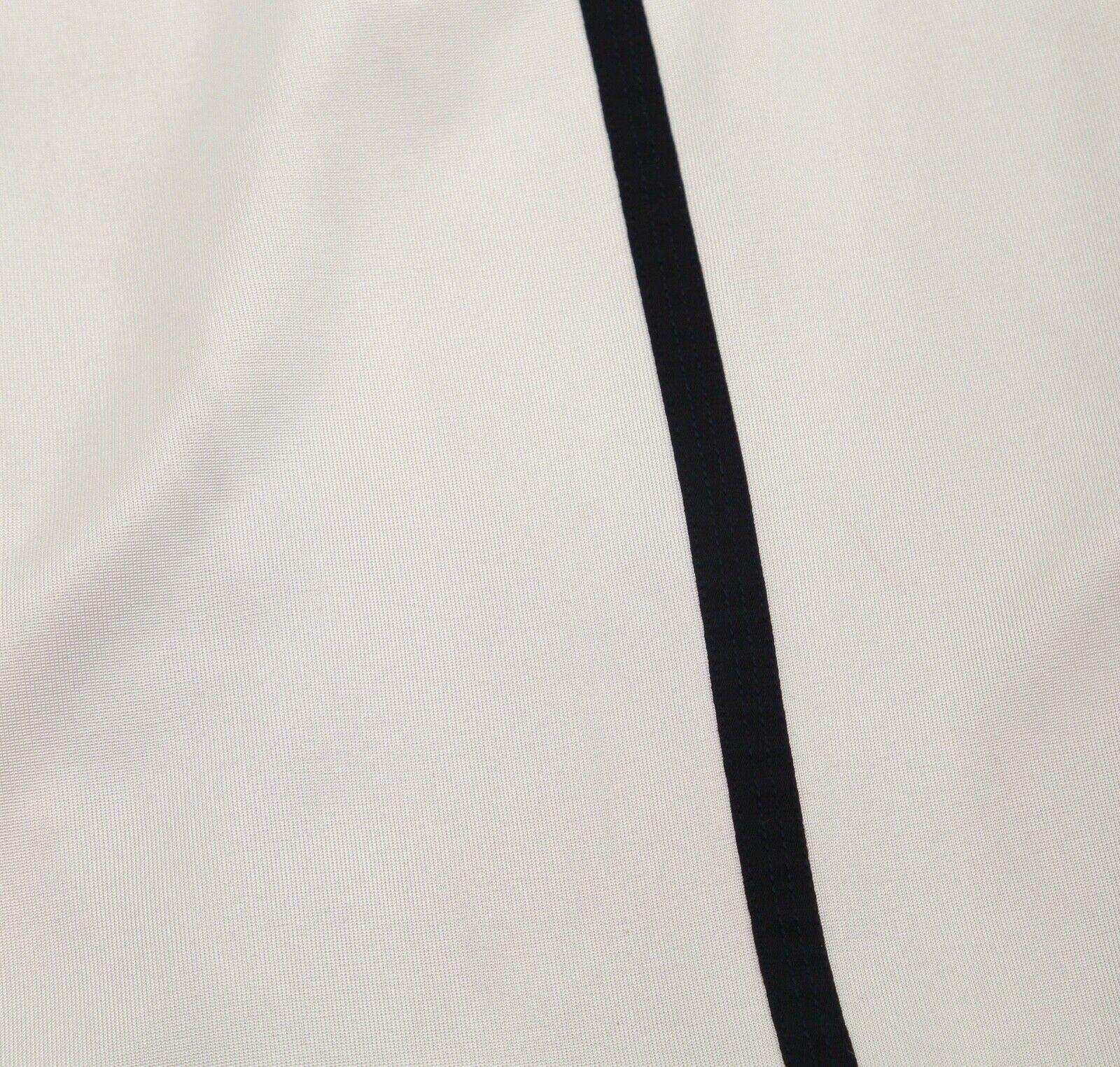 GUCCI Pencil Skirt Bodycon Viscose Zipper Ivory Black Sz 40 For Sale 5