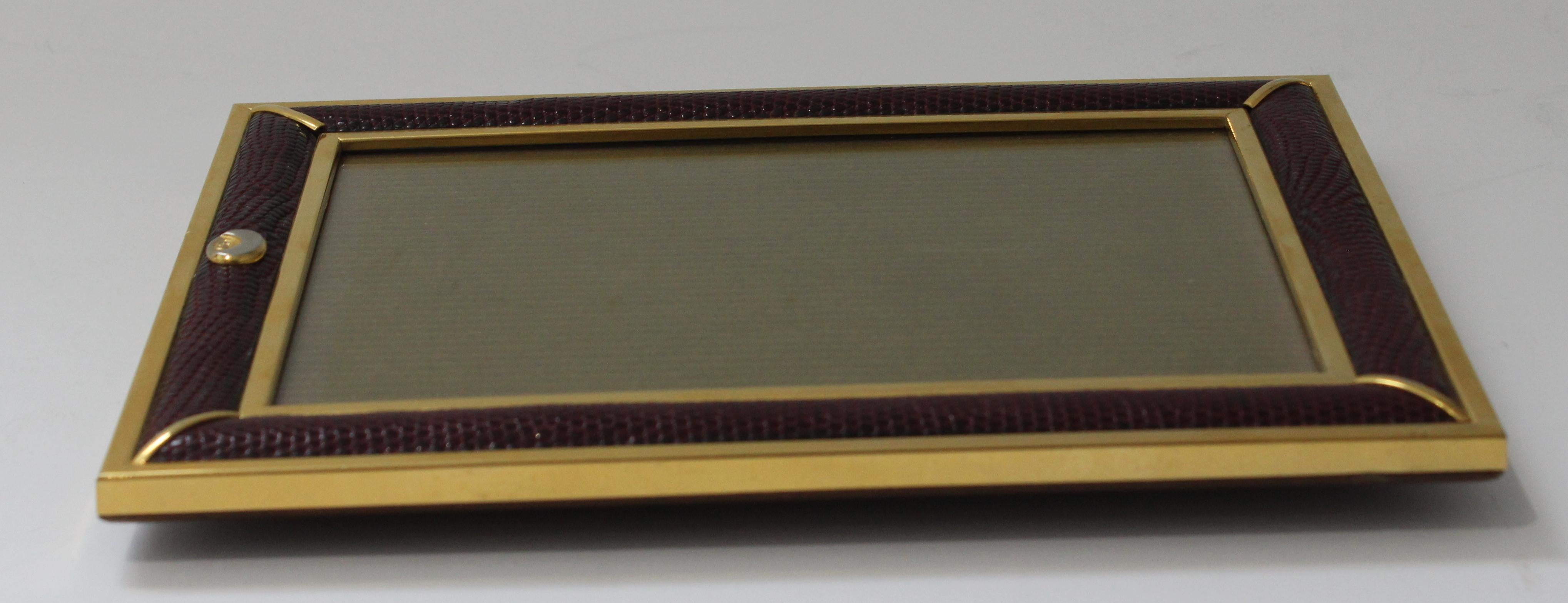 Italian Gucci Photo Frame