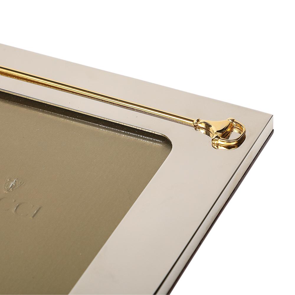 Portafoto Gucci, morsetto, argenteria, ottone, firmato in vendita 6