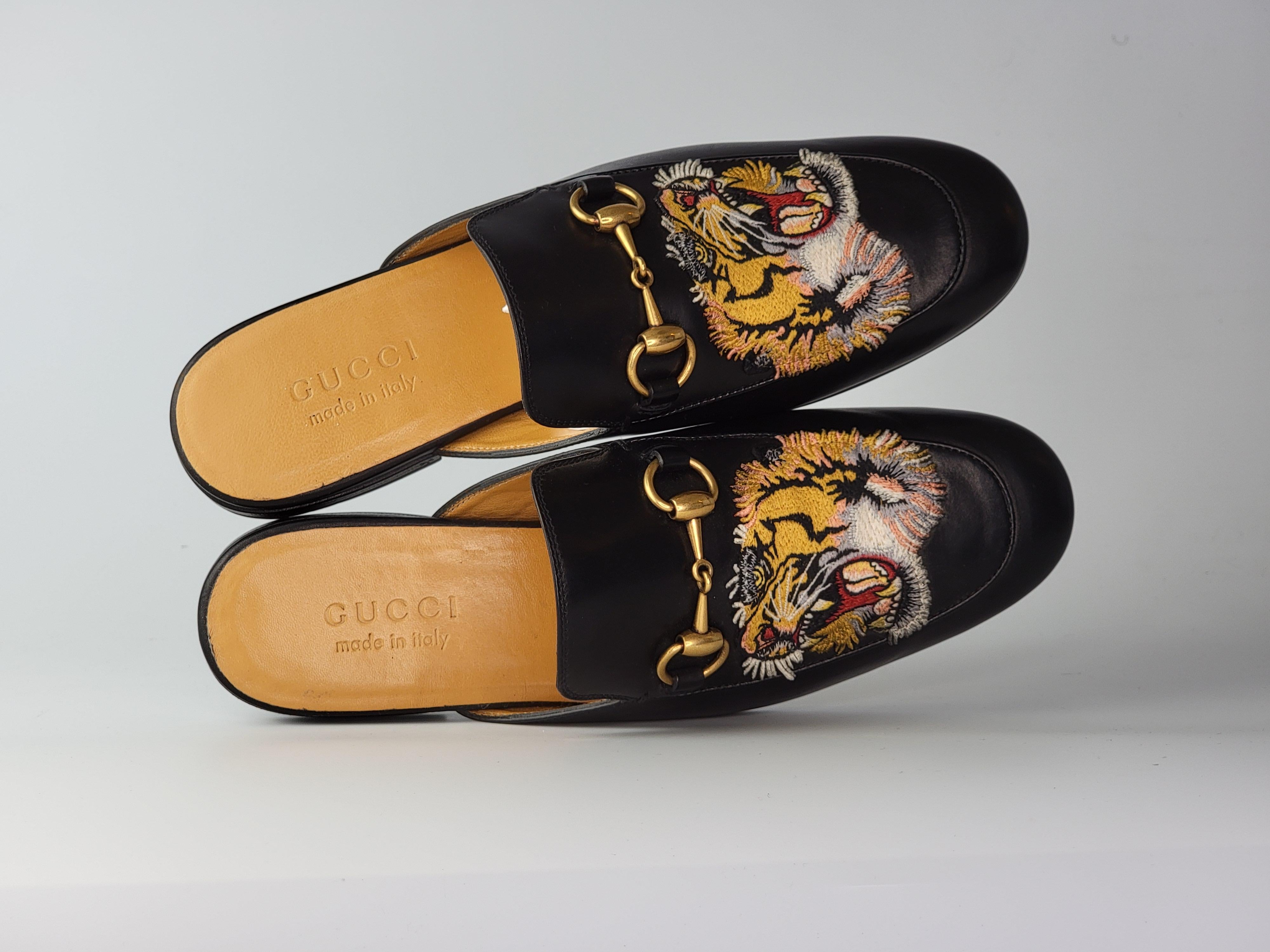 gucci loafers backless