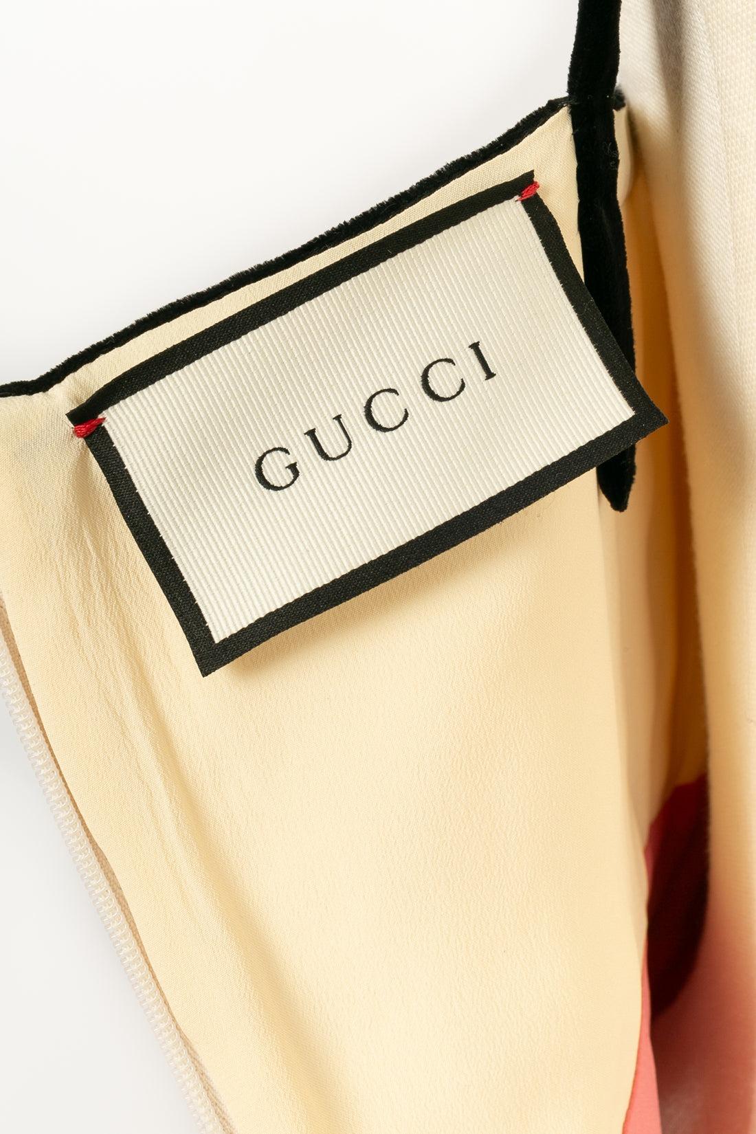 Gucci Pink and Off-White Dress Resort, 2017 in vendita 3