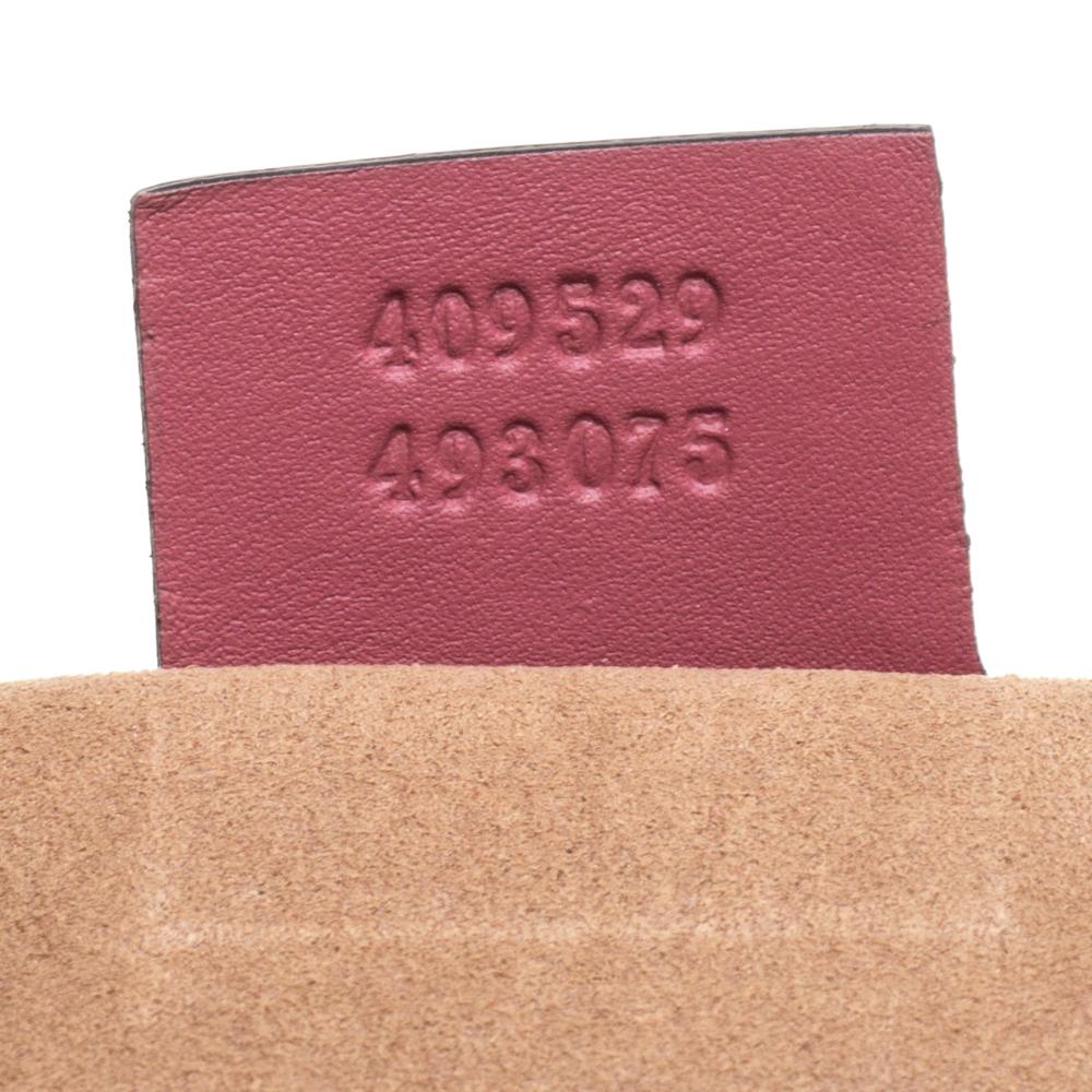 Gucci Pink/Beige GG Blooms Supreme Canvas Boston Bag 1