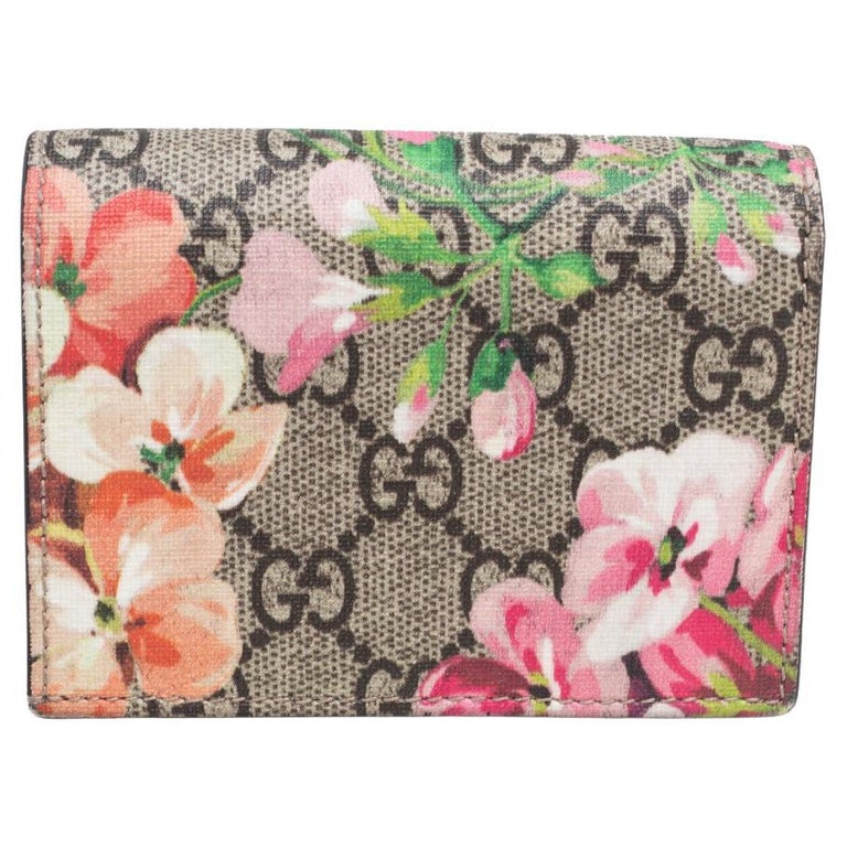 Gucci Blooms Floral Coin Case Key