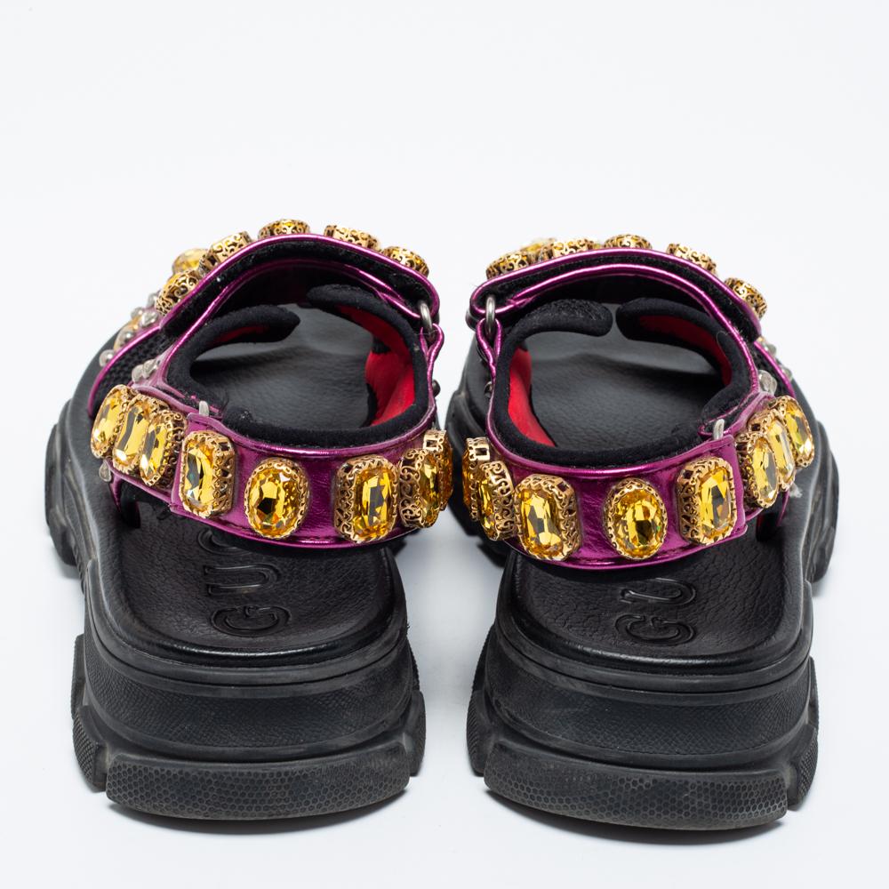 gucci mesh sandals