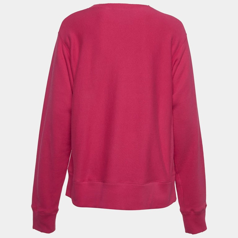 Sweatshirt Felpa Gucci Fucsia Felpa Kappa Rose Store