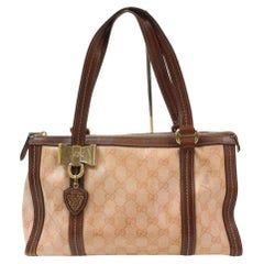 Gucci Rosa Kristall-Monogramm GG Boston 854991