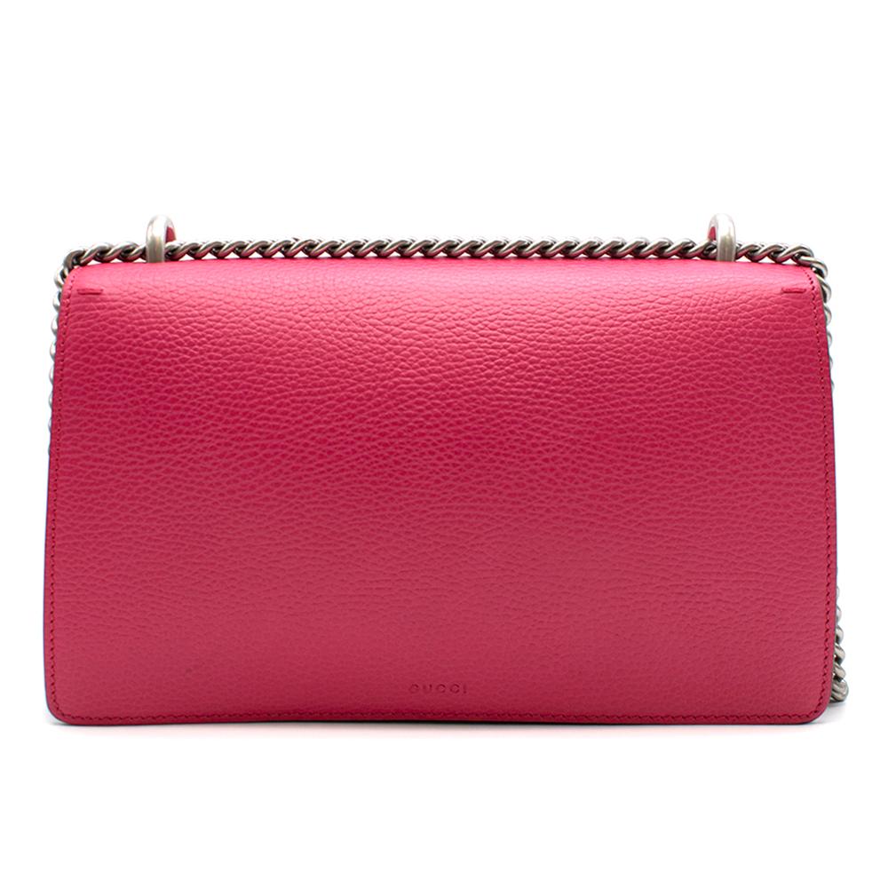 Gucci Pink Embellished Guccify Dionysus Bag 1