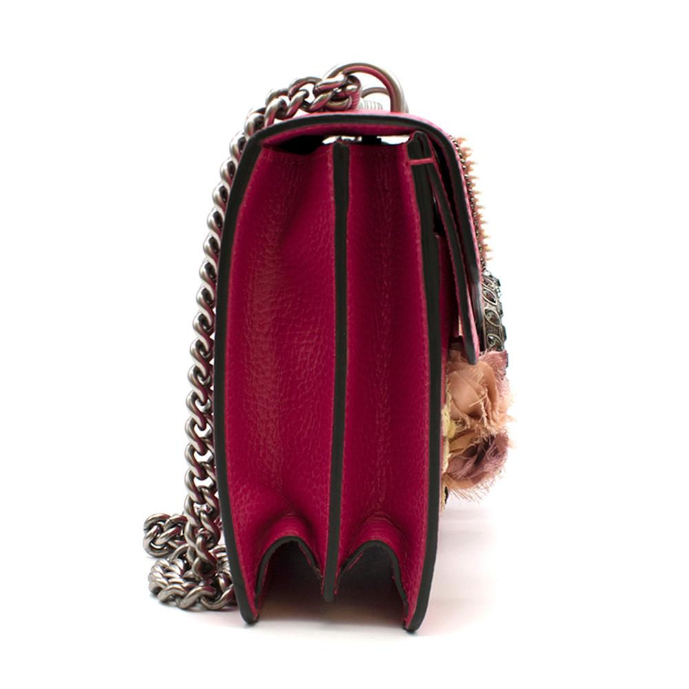 Gucci Pink Embellished Guccify Dionysus Bag 2