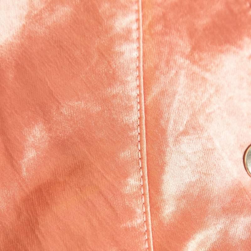 Gucci Pink Floral Sequin Embroidered Satin Bomber Jacket M 5
