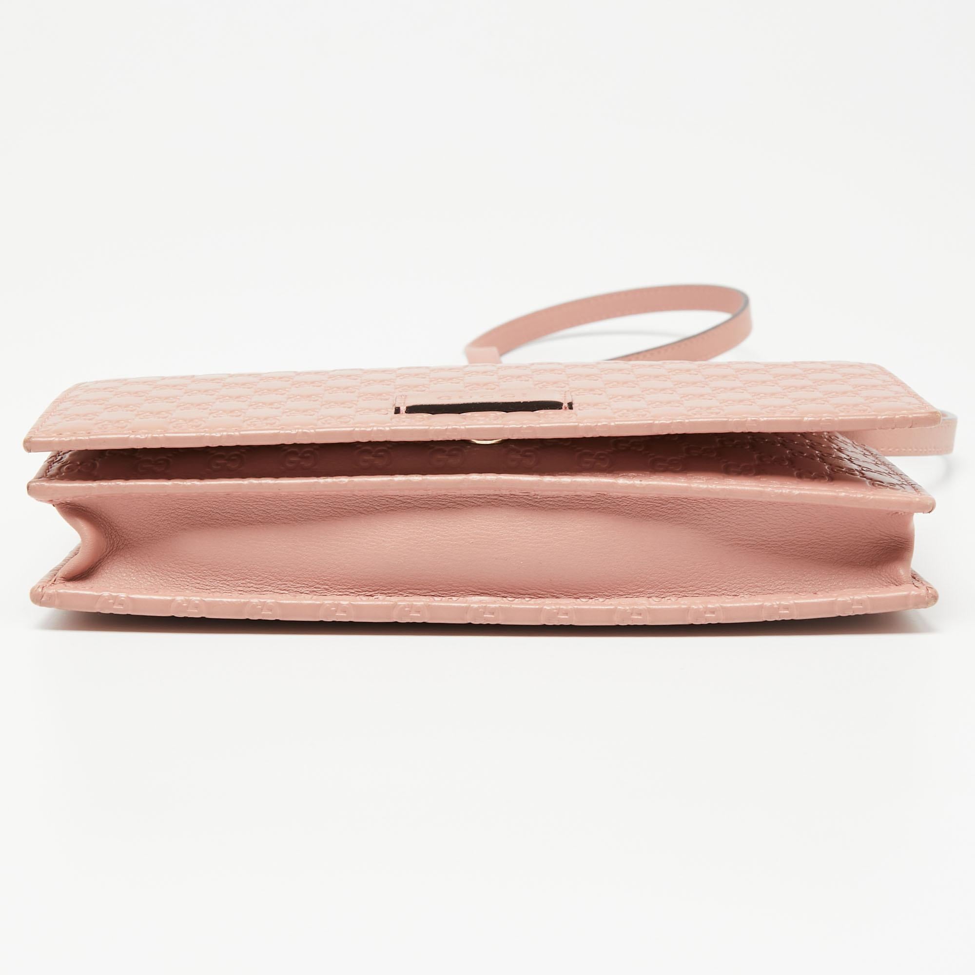gucci microguccissma wallet crossbody