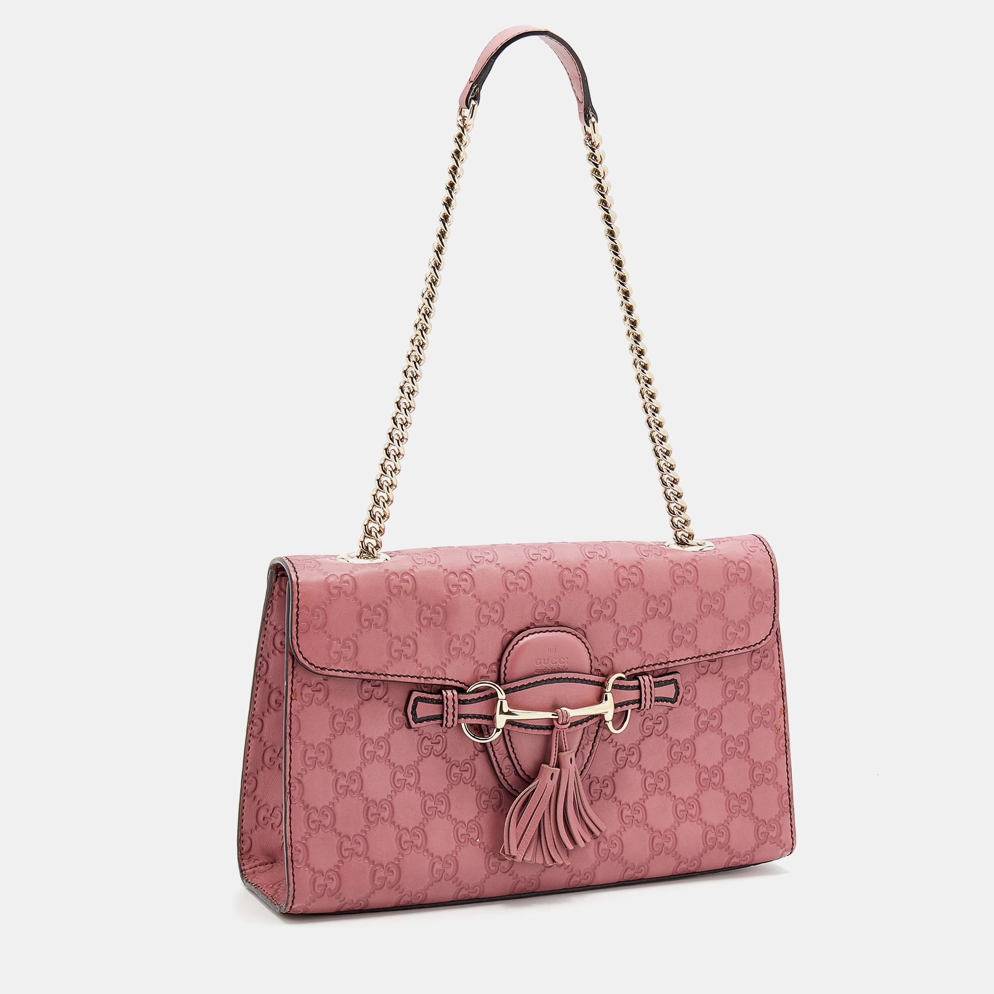 gucci pink pouch
