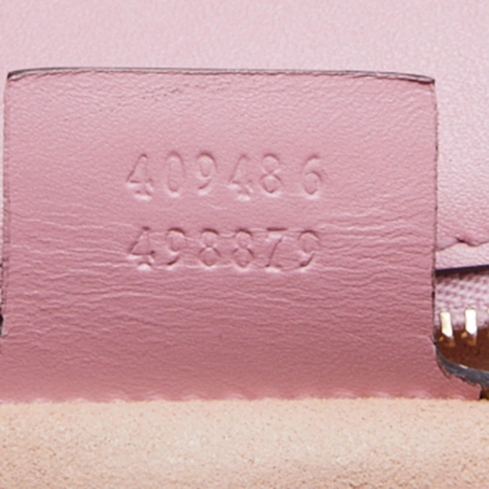 Gucci Pink Guccissima Leather Medium Padlock Shoulder Bag 5