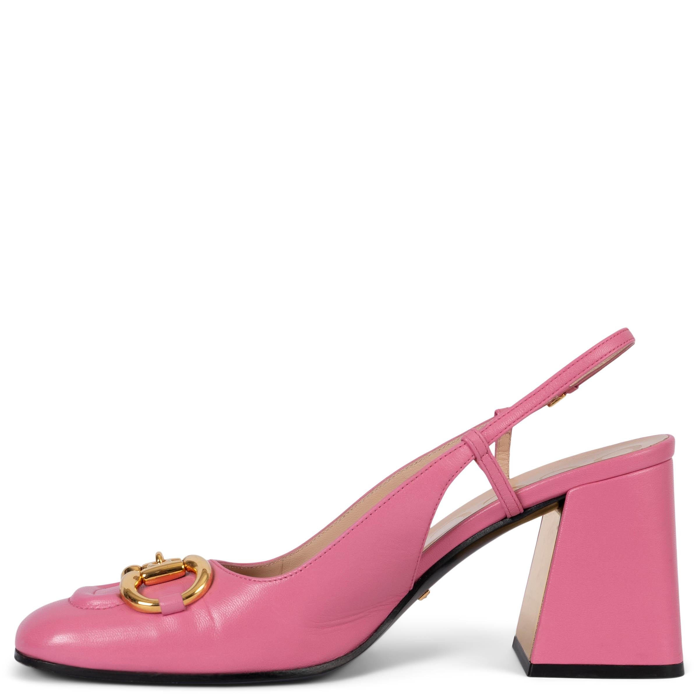 gucci baby horsebit slingback pump
