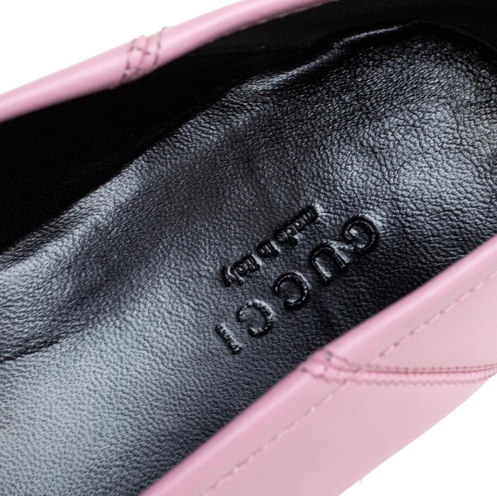 gucci loafers pink