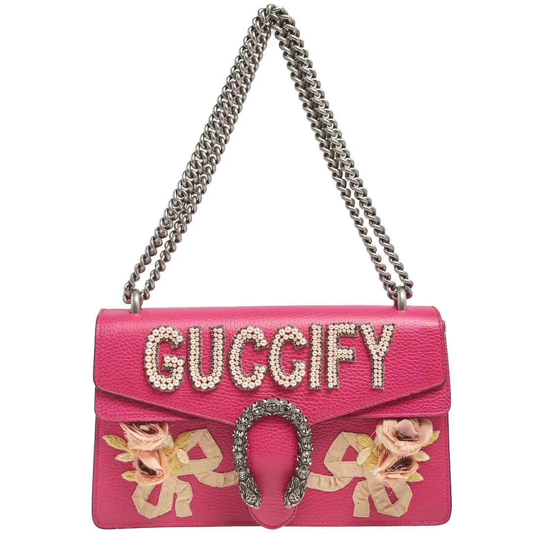 guccify pink bag