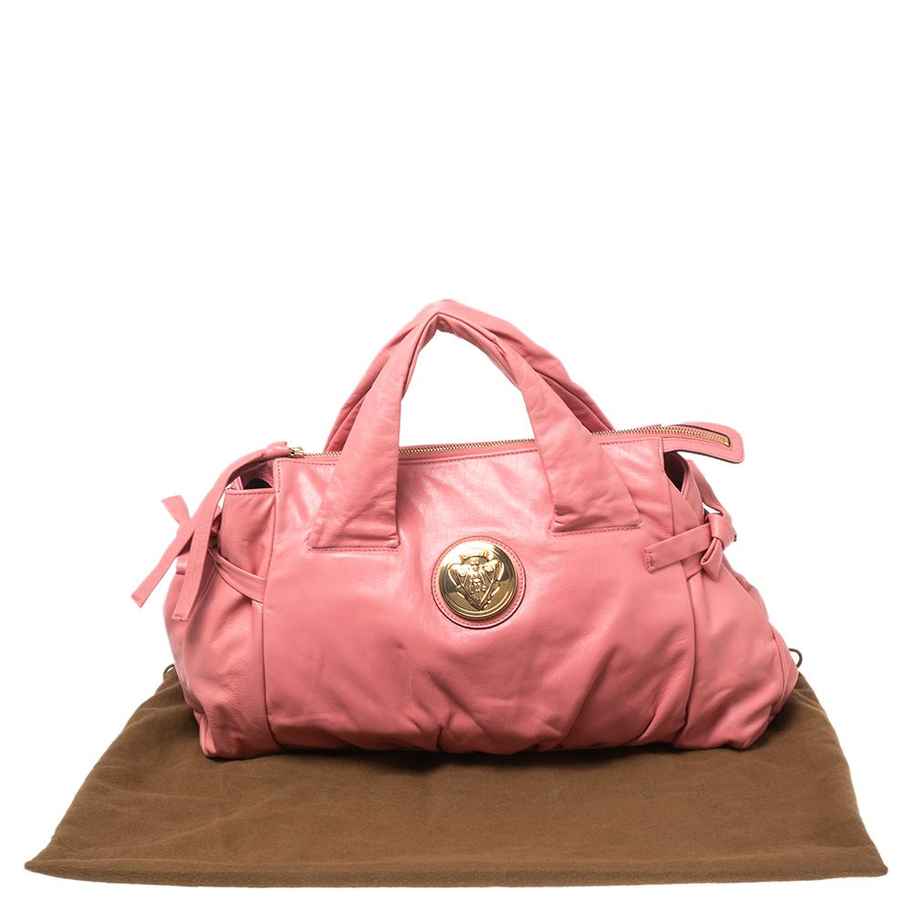 Gucci Pink Leather Hysteria Satchel 7