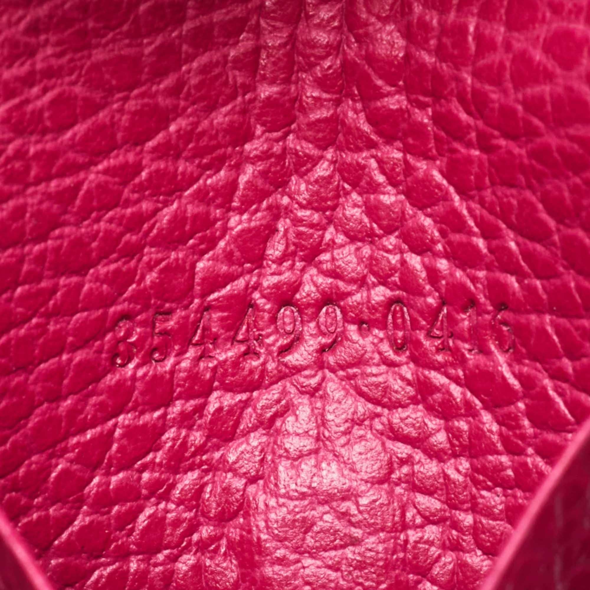 Gucci Pink Leather Key Case For Sale 4